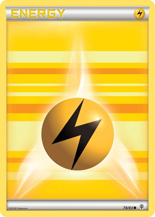 Image for Lightning Energy (78/83) - Pokemon