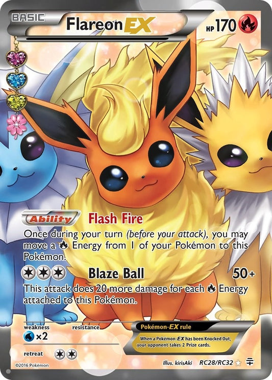 Image for Flareon EX (Full Art) (RC28/RC32) - Pokemon