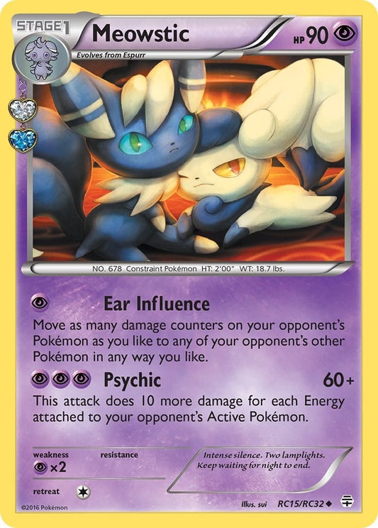 Image for Meowstic (RC15/RC32) - Pokemon
