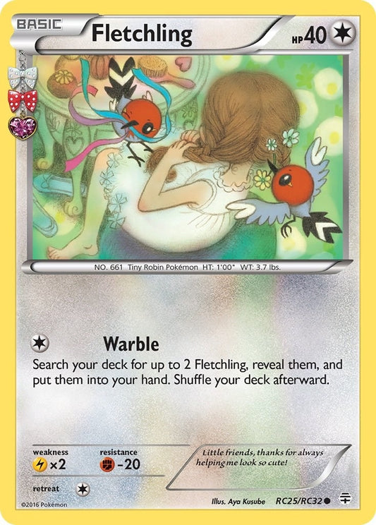 Image for Fletchling (RC25/RC32) - Pokemon