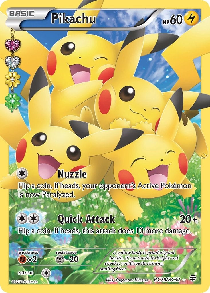 Image for Pikachu (Full Art) (RC29/RC32) - Pokemon