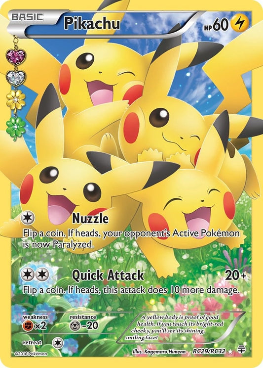Image for Pikachu (Full Art) (RC29/RC32) - Pokemon