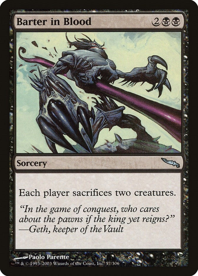 Image for Barter in Blood (57) - Magic: The Gathering