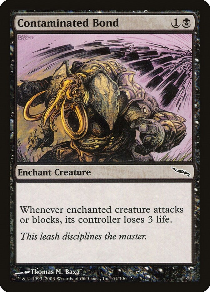 Image for Contaminated Bond (61) - Magic: The Gathering