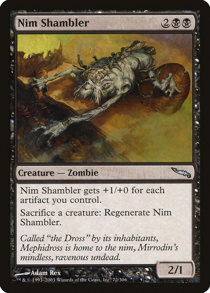 Image for Nim Shambler (72) - Magic: The Gathering