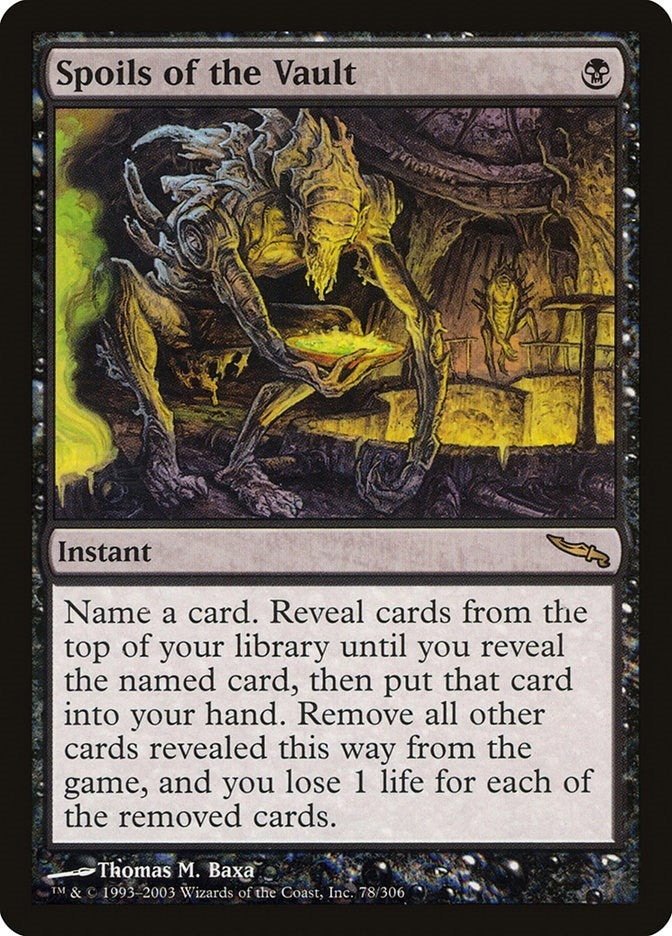 Image for Spoils of the Vault (78) - Magic: The Gathering