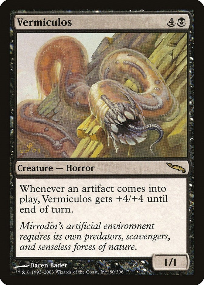 Image for Vermiculos (80) - Magic: The Gathering