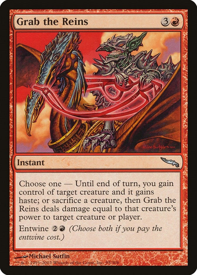 Image for Grab the Reins (95) - Magic: The Gathering