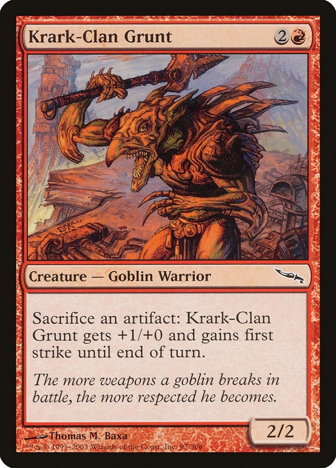 Image for Krark-Clan Grunt (97) - Magic: The Gathering