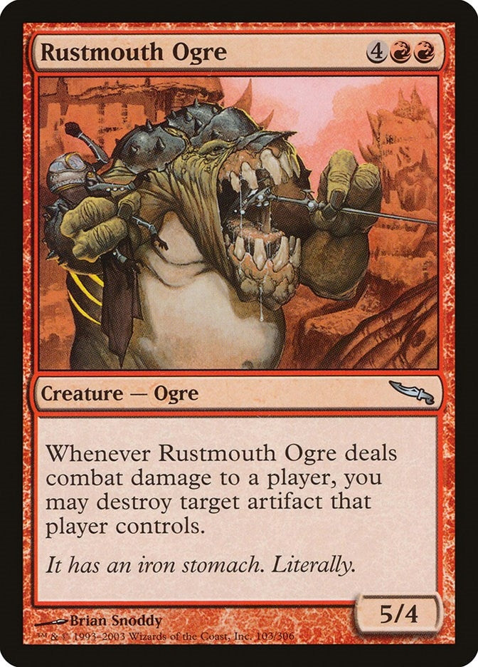 Image for Rustmouth Ogre (103) - Magic: The Gathering