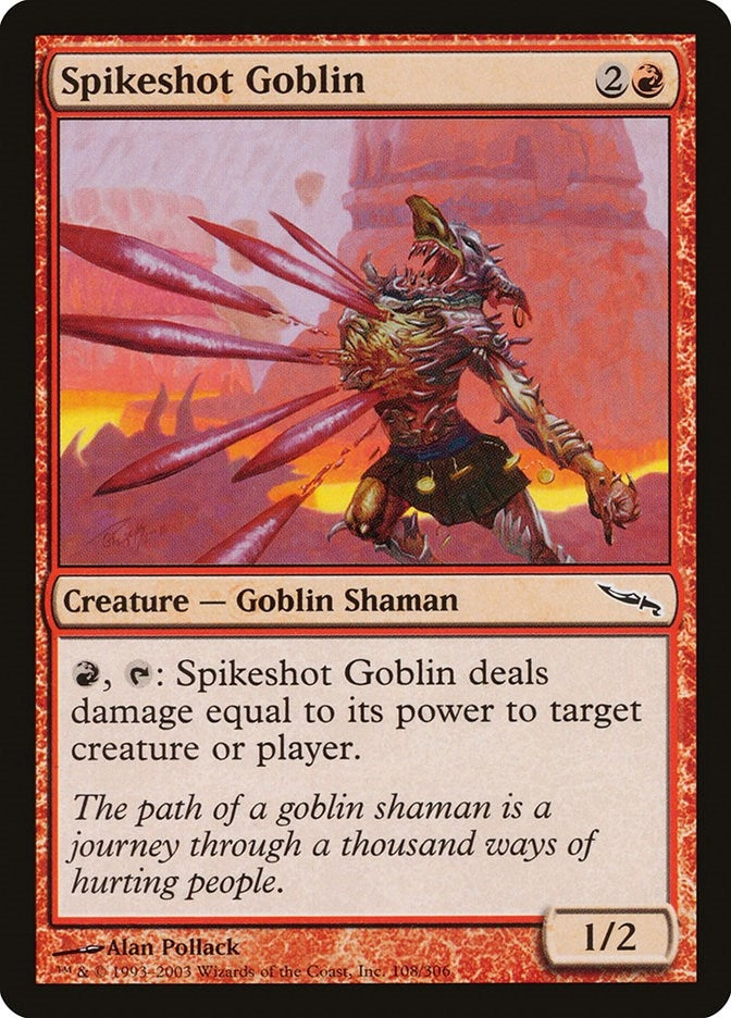 Image for Spikeshot Goblin (108) - Magic: The Gathering