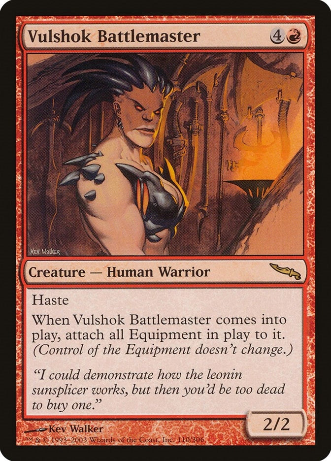 Image for Vulshok Battlemaster (110) - Magic: The Gathering