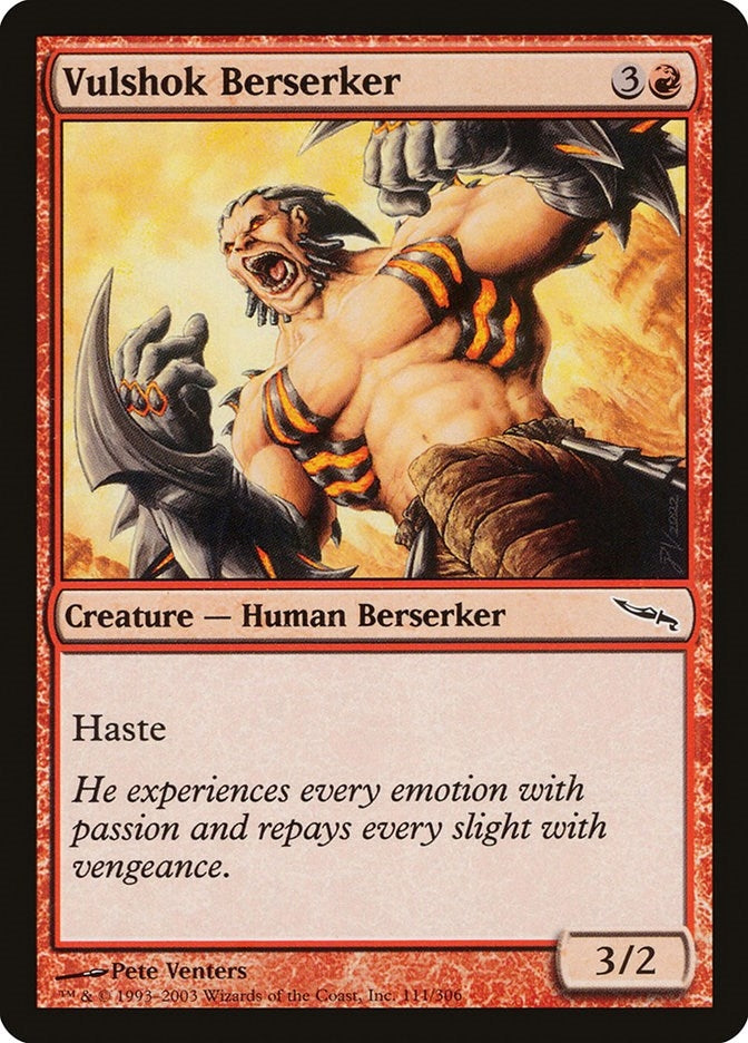 Image for Vulshok Berserker (111) - Magic: The Gathering