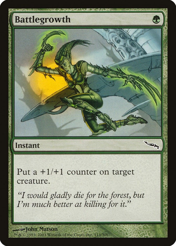 Image for Battlegrowth (113) - Magic: The Gathering