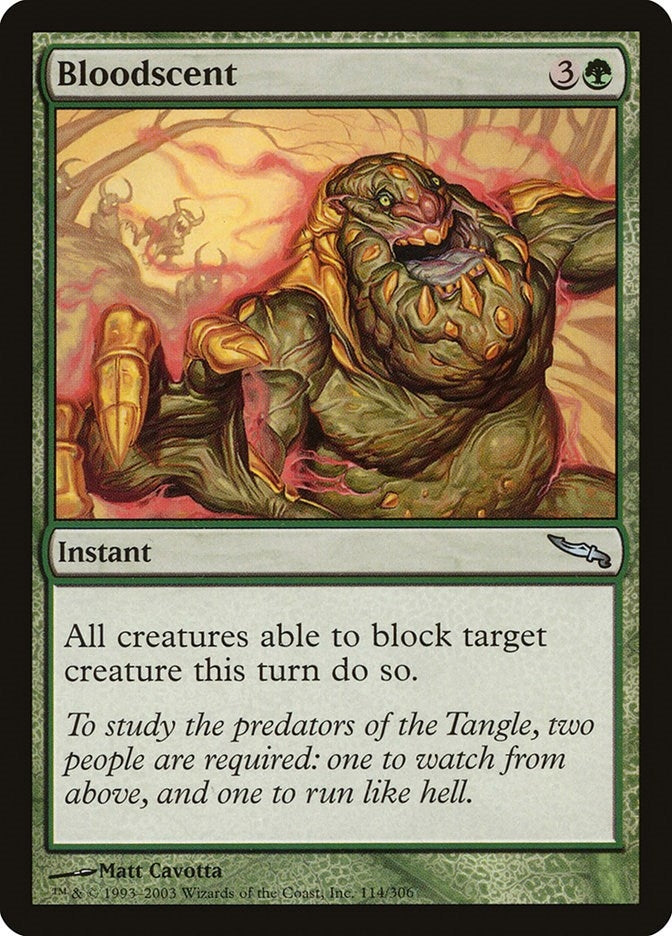 Image for Bloodscent (114) - Magic: The Gathering