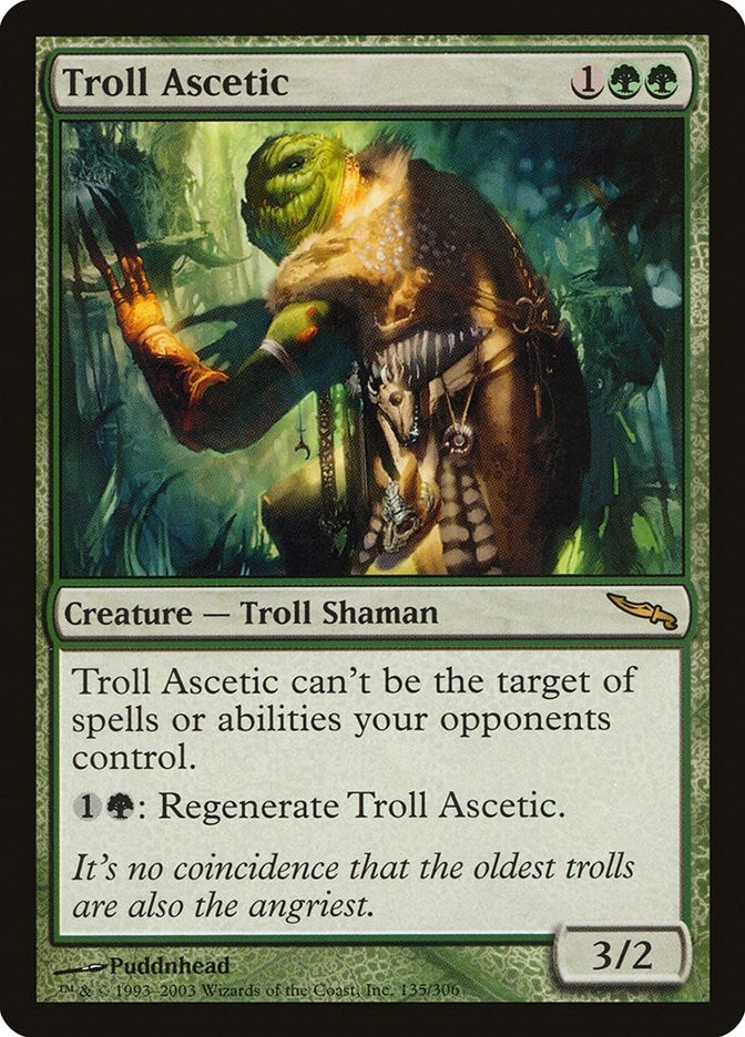 Image for Troll Ascetic (135) - Magic: The Gathering