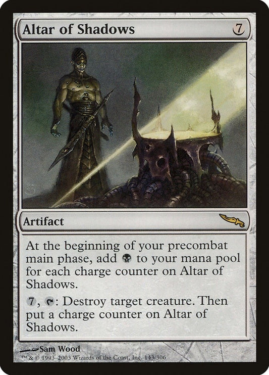 Image for Altar of Shadows (143) - Magic: The Gathering