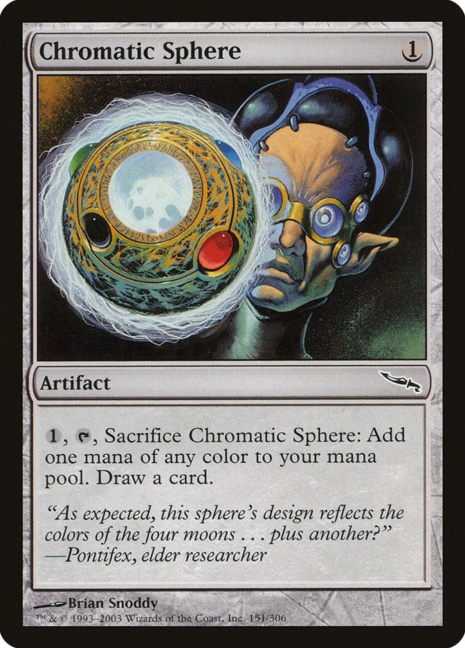Image for Chromatic Sphere (151) - Magic: The Gathering
