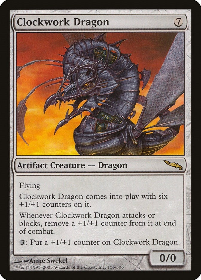 Image for Clockwork Dragon (155) - Magic: The Gathering