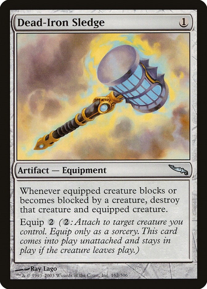 Image for Dead-Iron Sledge (162) - Magic: The Gathering