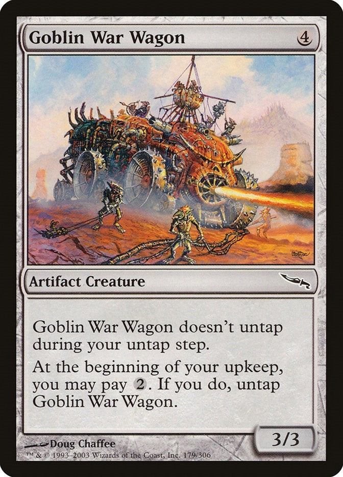 Image for Goblin War Wagon (179) - Magic: The Gathering