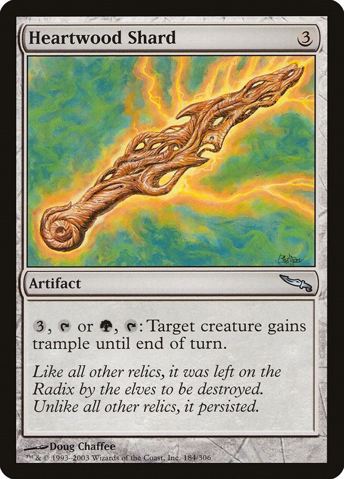 Image for Heartwood Shard (184) - Magic: The Gathering