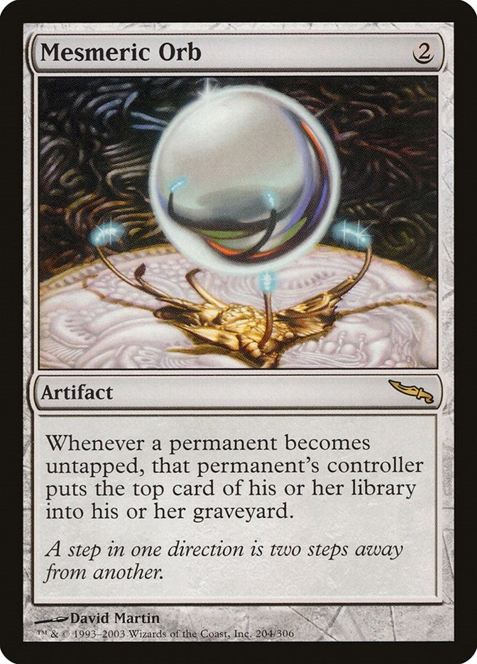 Image for Mesmeric Orb (204) - Magic: The Gathering