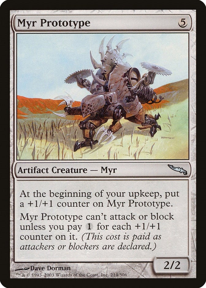 Image for Myr Prototype (214) - Magic: The Gathering