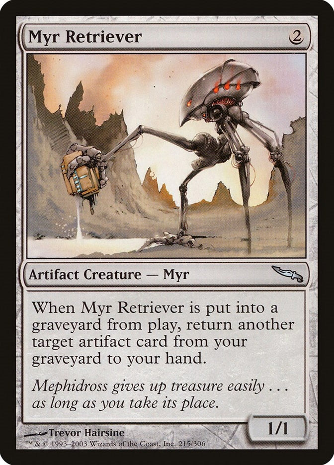 Image for Myr Retriever (215) - Magic: The Gathering