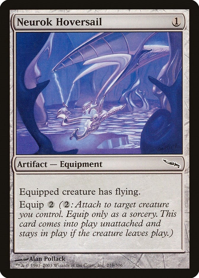 Image for Neurok Hoversail (218) - Magic: The Gathering