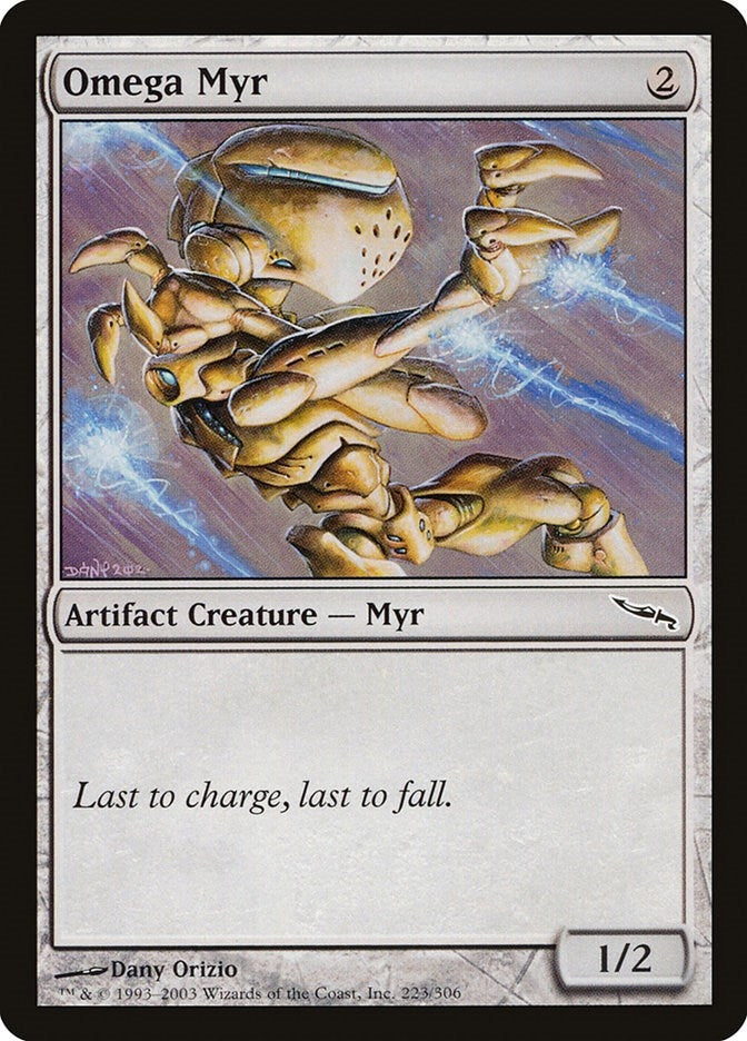 Image for Omega Myr (223) - Magic: The Gathering