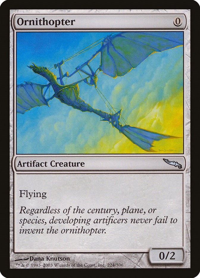 Image for Ornithopter (224) - Magic: The Gathering
