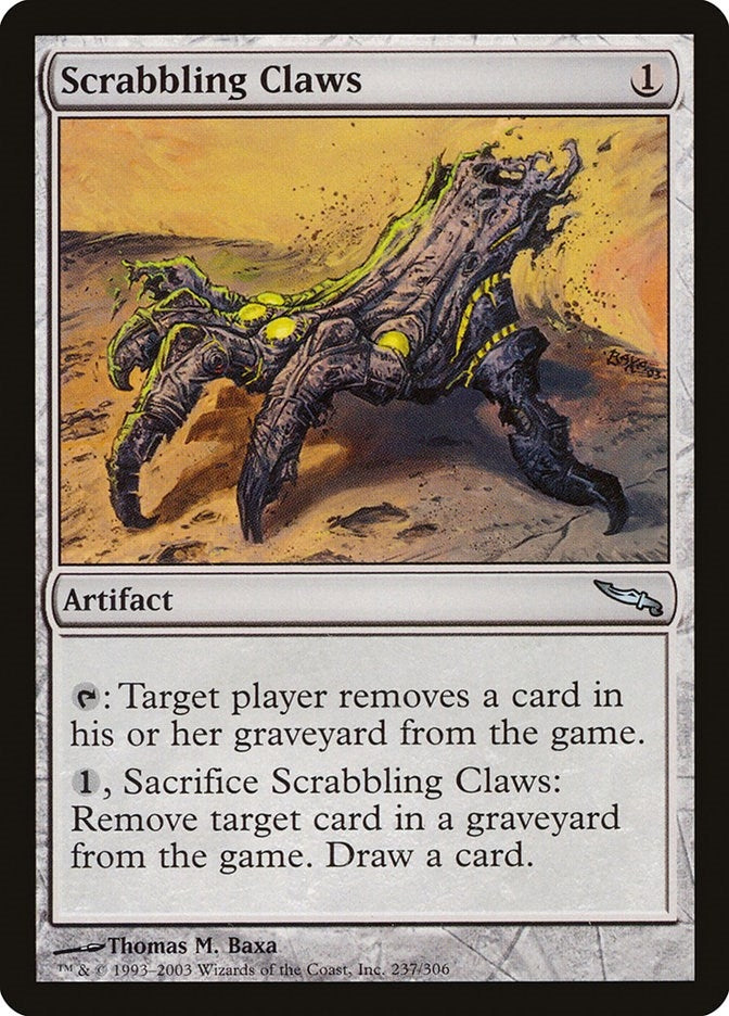 Image for Scrabbling Claws (237) - Magic: The Gathering