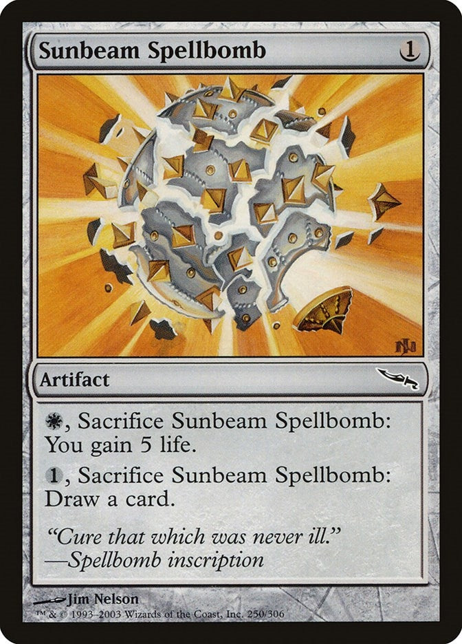Image for Sunbeam Spellbomb (250) - Magic: The Gathering