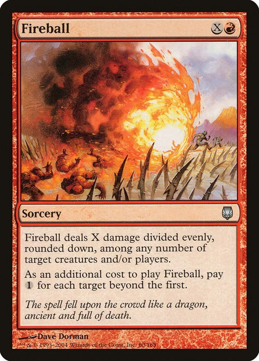 Image for Fireball (60) - Magic: The Gathering