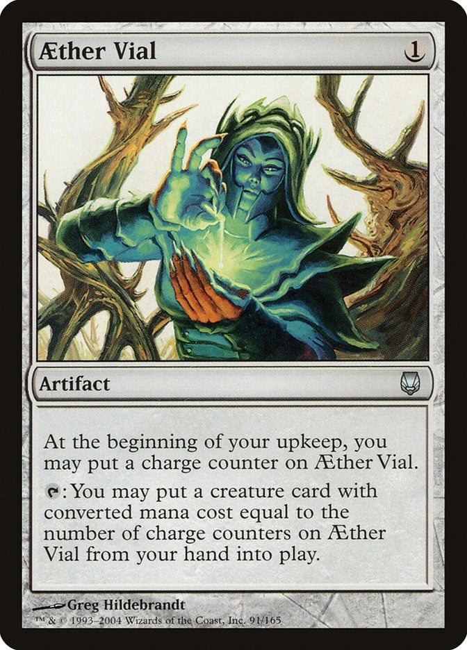 Image for Aether Vial (91) - Magic: The Gathering