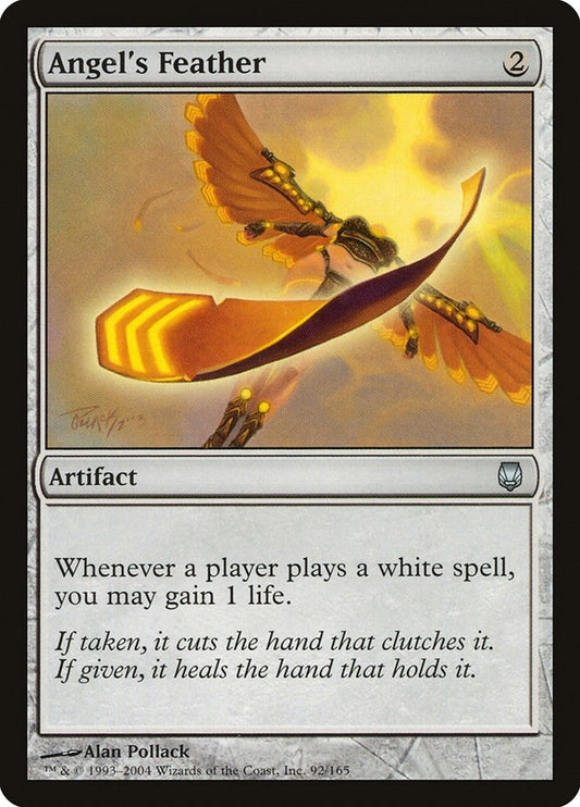 Image for Angel's Feather (92) - Magic: The Gathering