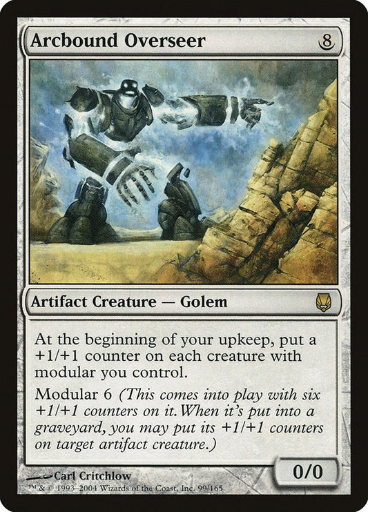 Image for Arcbound Overseer (99) - Magic: The Gathering