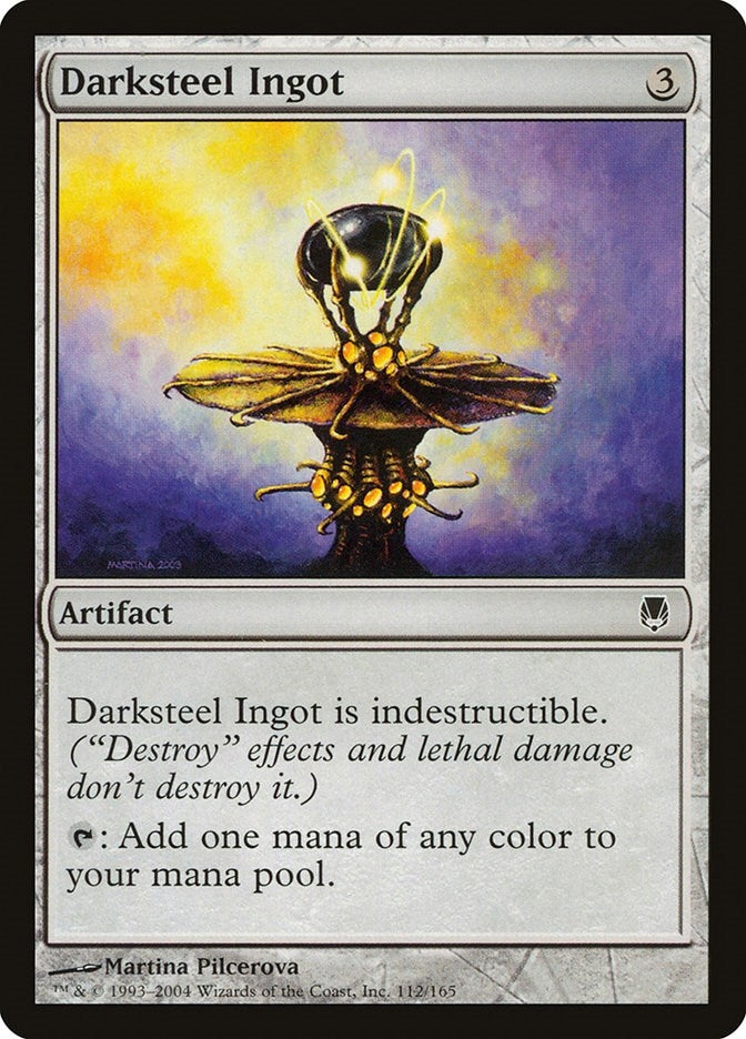 Image for Darksteel Ingot (112) - Magic: The Gathering