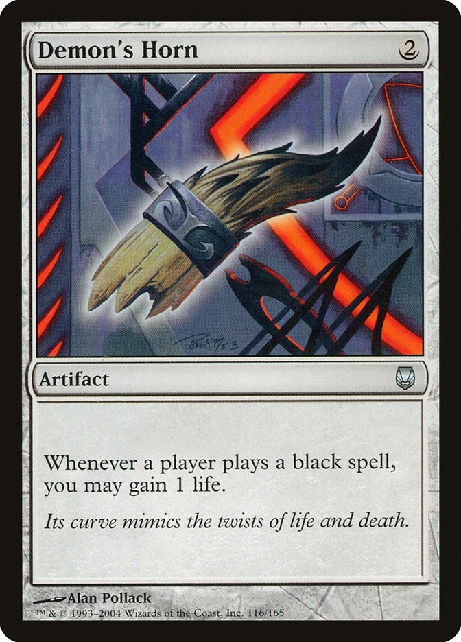 Image for Demon's Horn (116) - Magic: The Gathering
