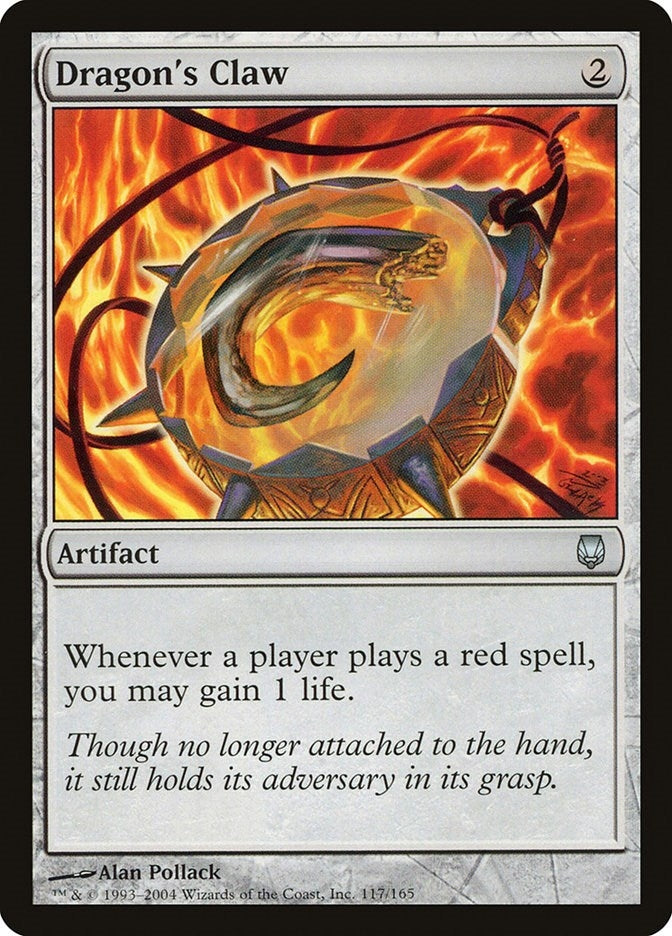 Image for Dragon's Claw (117) - Magic: The Gathering