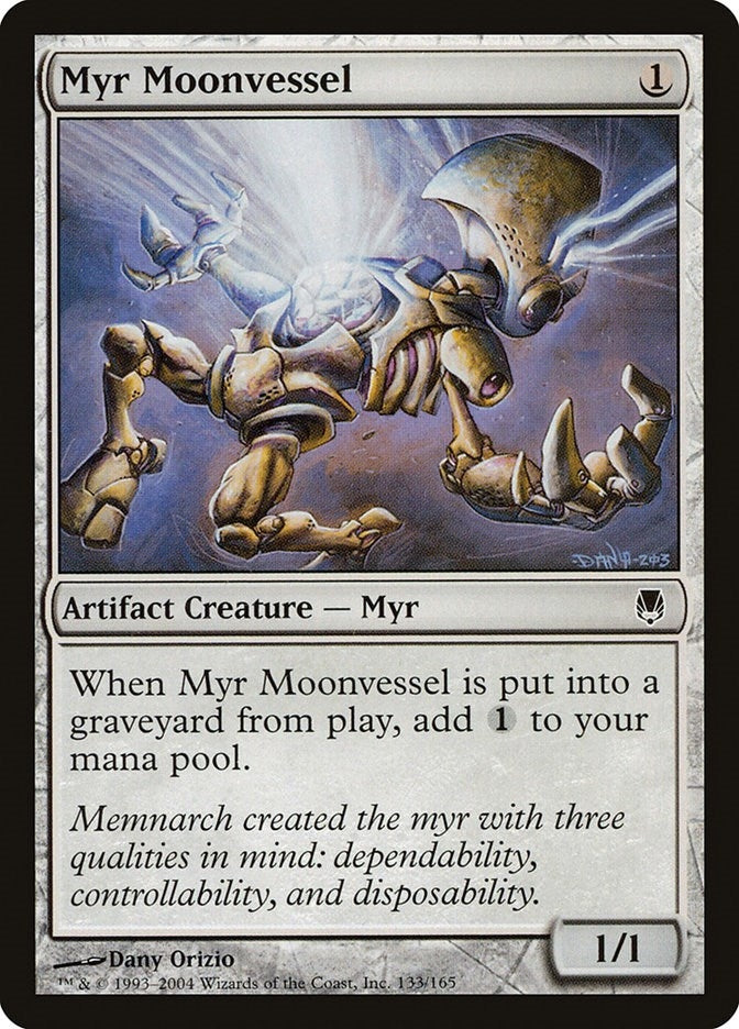 Image for Myr Moonvessel (133) - Magic: The Gathering