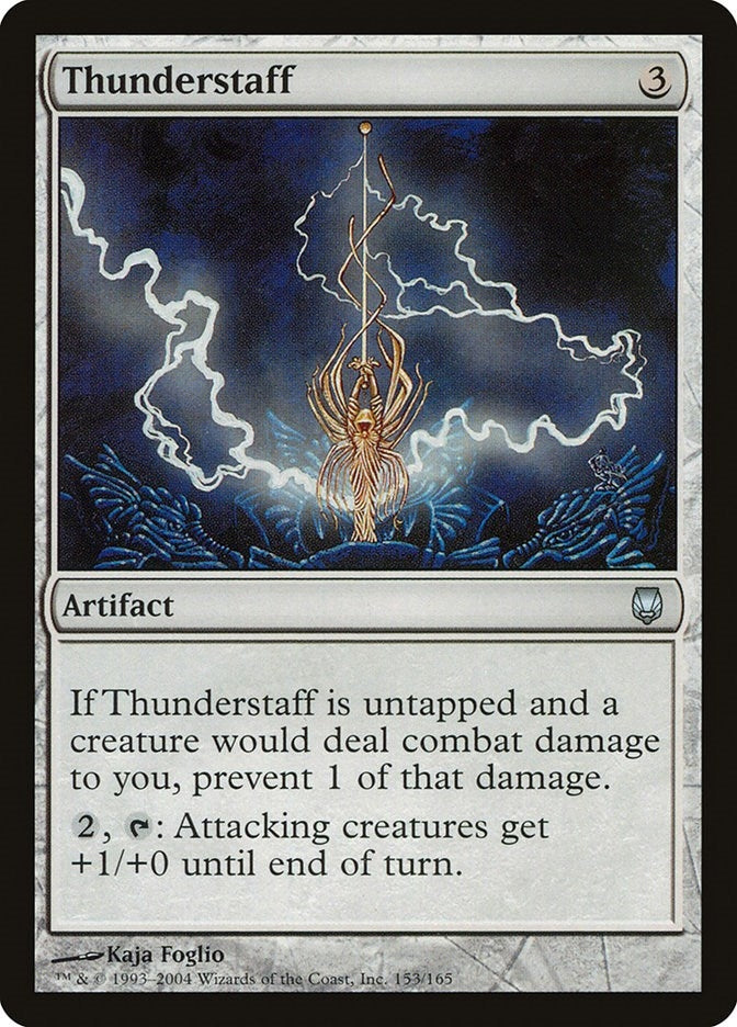 Image for Thunderstaff (153) - Magic: The Gathering