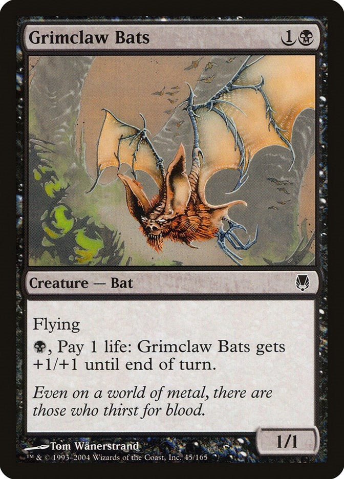 Image for Grimclaw Bats (45) - Magic: The Gathering