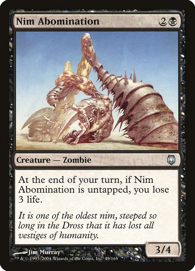 Image for Nim Abomination (49) - Magic: The Gathering