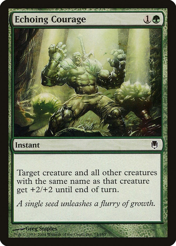 Image for Echoing Courage (74) - Magic: The Gathering