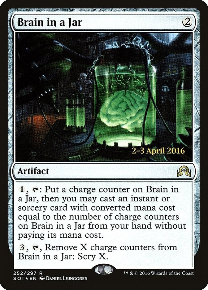 Image for Brain in a Jar (252) - Magic: The Gathering