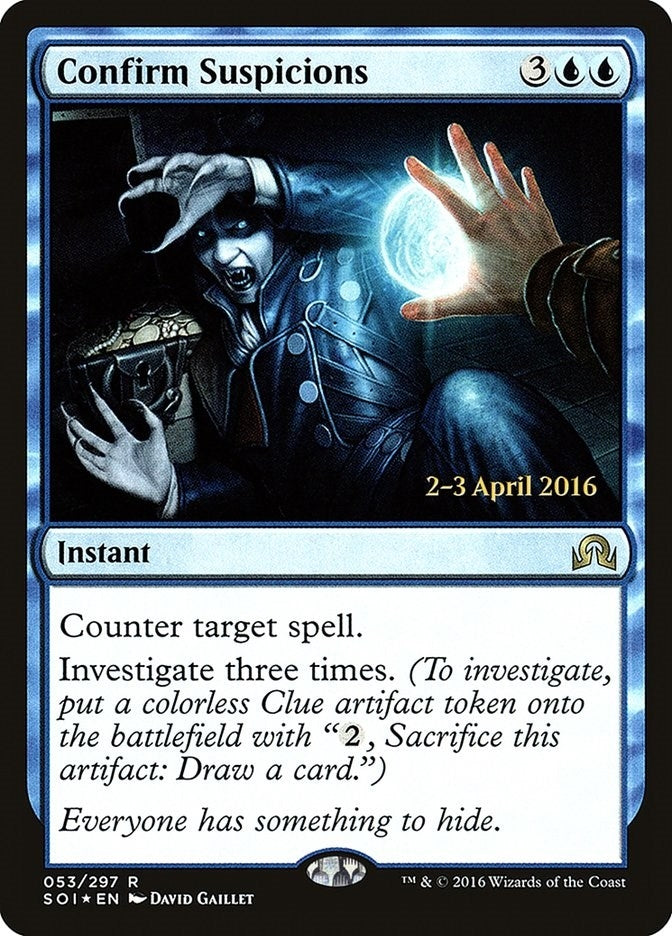 Image for Confirm Suspicions (53) - Magic: The Gathering