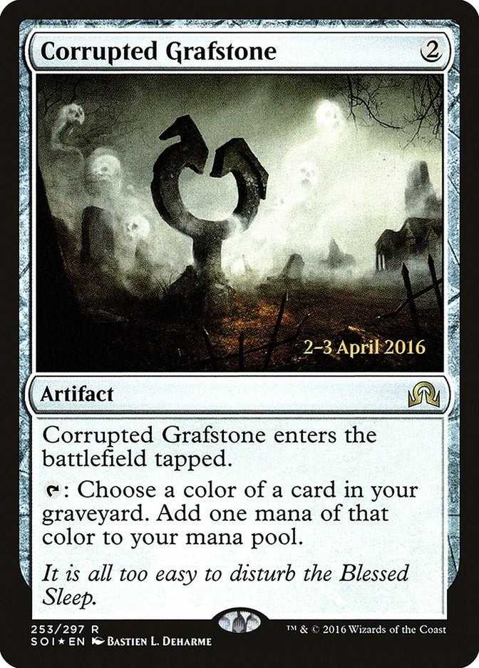 Image for Corrupted Grafstone (253) - Magic: The Gathering