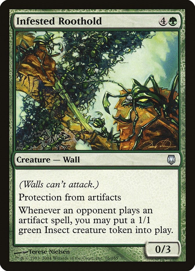 Image for Infested Roothold (76) - Magic: The Gathering